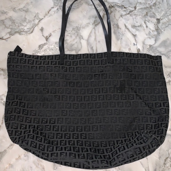 Fendi Monogram Black Tote